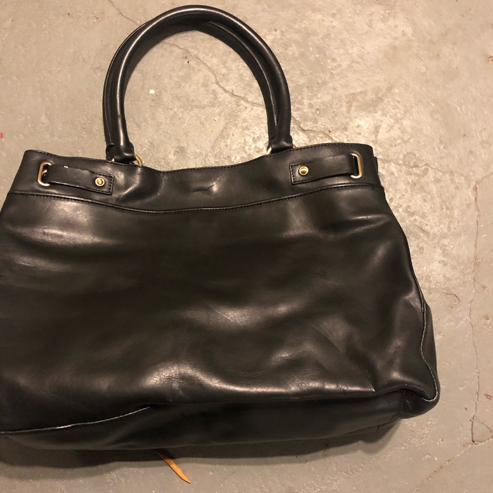 Brand New Black Ann Taylor Leather Bag